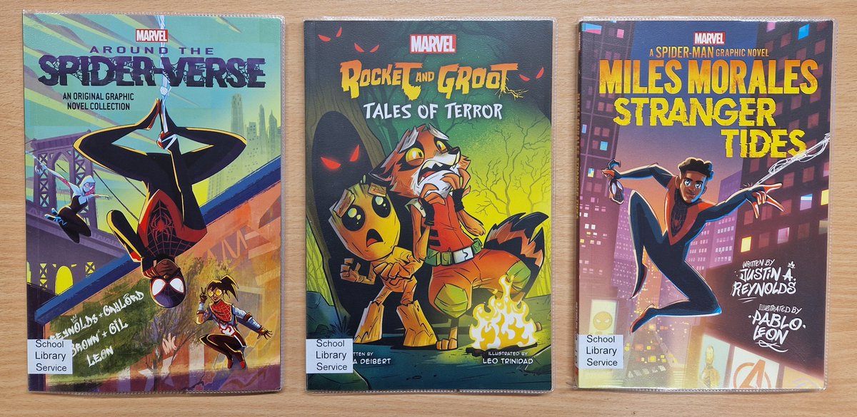 Wakefield_SLS's tweet image. We've got some MARVELous new graphic novels in to feed your super-hero hunger! #ReadingForPleasure #MarvelSuperheroes #SchoolsLibraryService #NationalYearOfReading2026