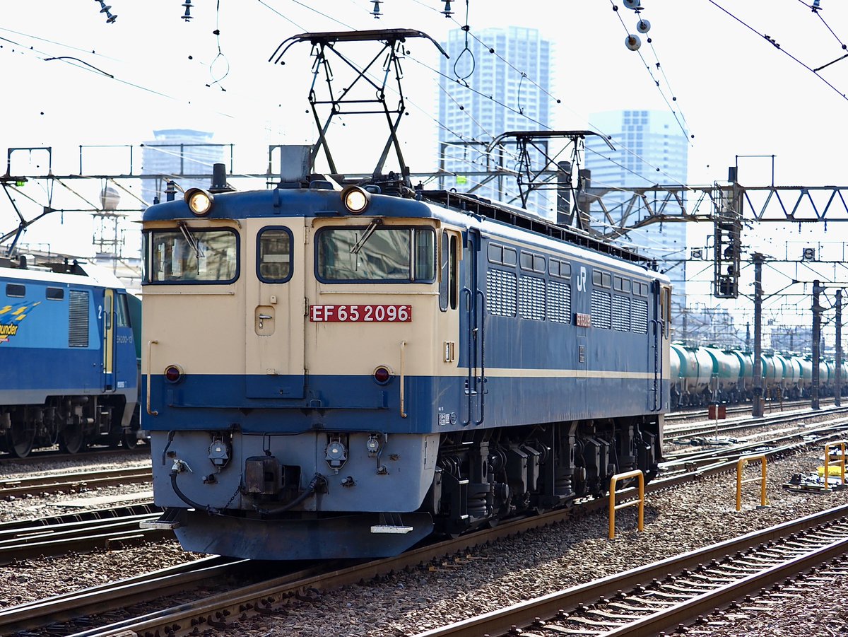 2026年1月19日 EF65 2096 単機 9565レ シキ 特大貨物輸送の送り込み