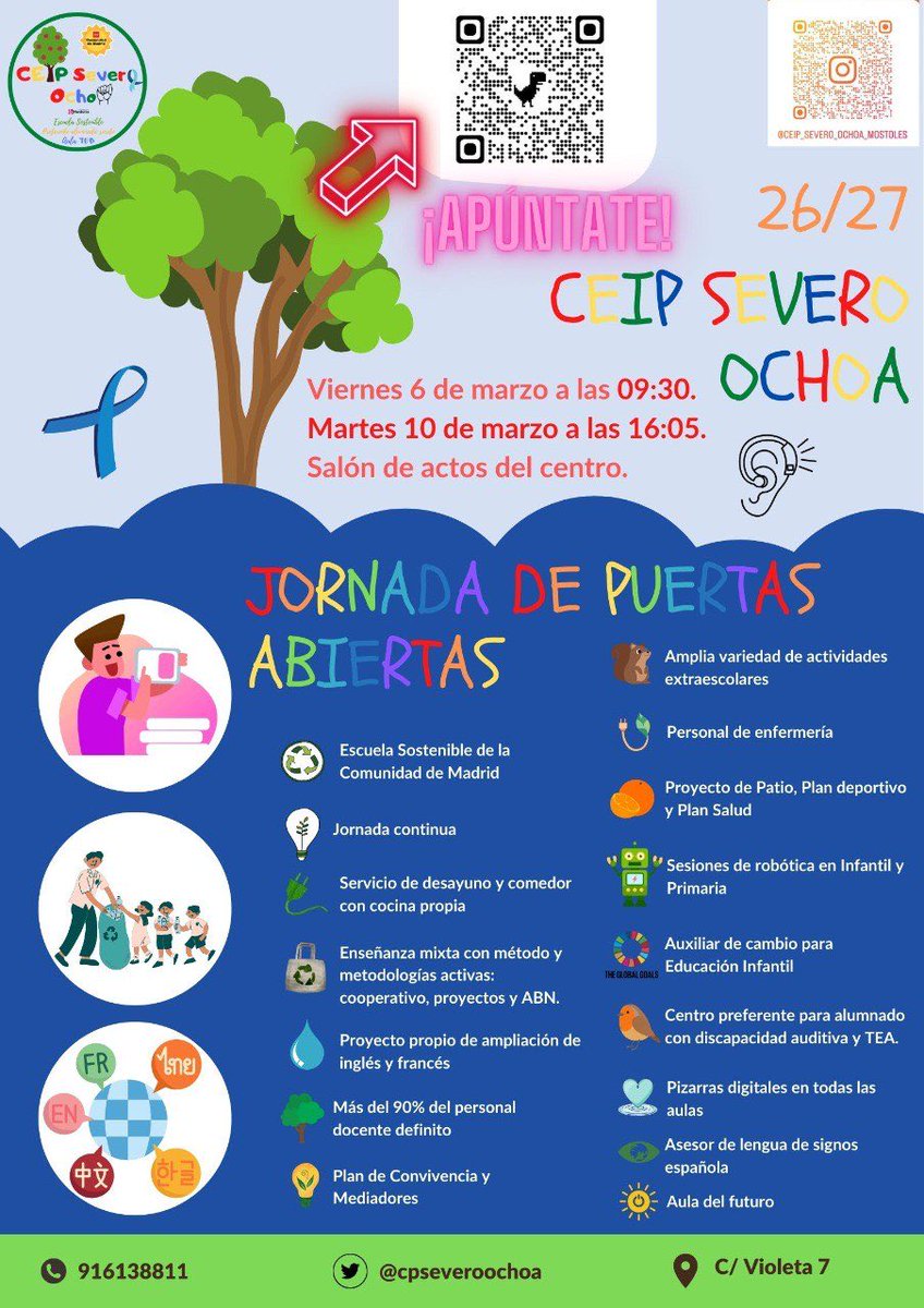 🌳 CEIP Severo Ochoa 🌳 tweet media