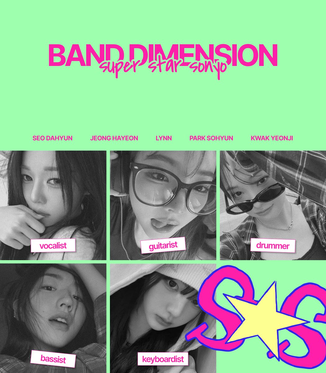 soyeunb's tweet image. band dimension: super star sonyo