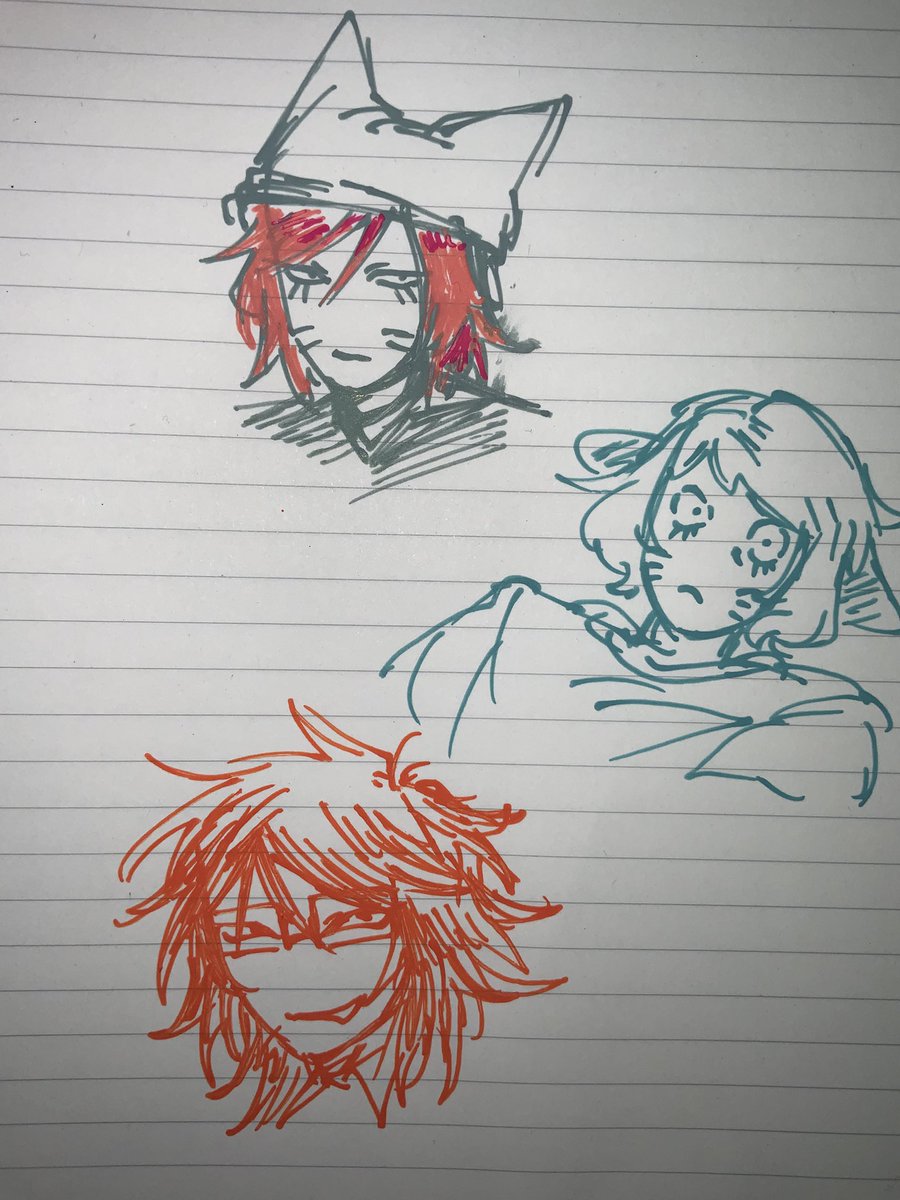 久しぶりに描いたので…