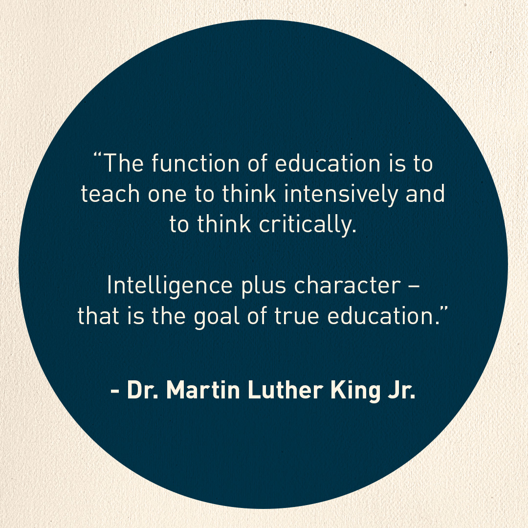 Today we recognize Martin Luther King Jr. Day and the lasting impact of Dr. King’s leadership and service.

OMNI Community Credit Union is open today and available to serve members during normal business hours.