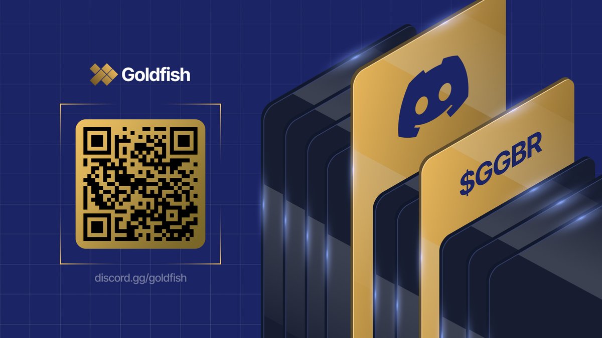 Fun Fact: Community members can also earn gold-reserve-backed $GGBR rewards in addition to $GFIN allocation inside our server. 

→ discord.gg/goldfish