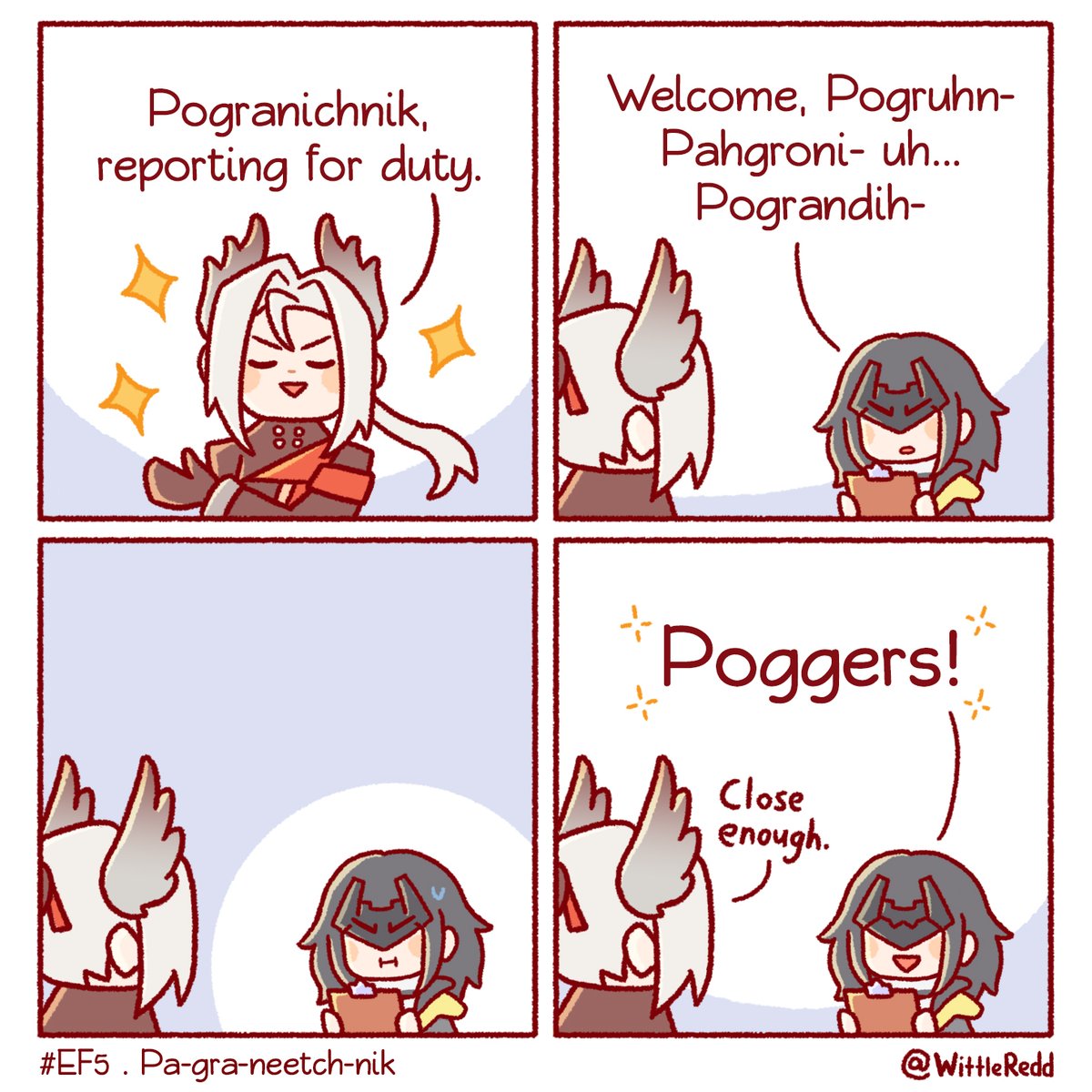 wittleredd's tweet image. Pa-gra-neetch-nik 🤔✨

#ArknightsEndfield #ZerothDirectiveCC