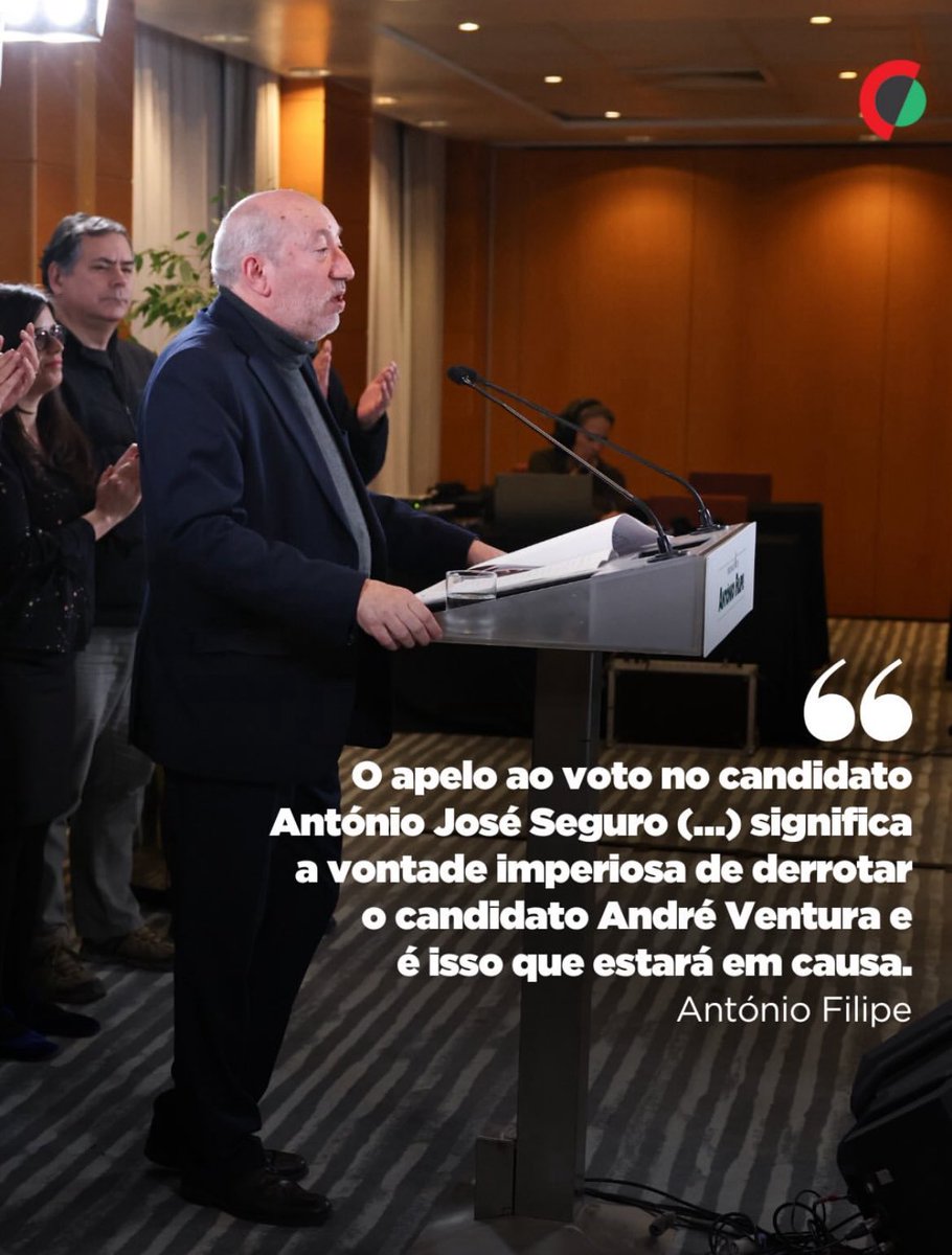 inesmorsantos's tweet image. Na primeiro volta votei António Filipe com convicção. Na segunda volta vou votar Seguro com convicção: trata-se de ser antifascista.
