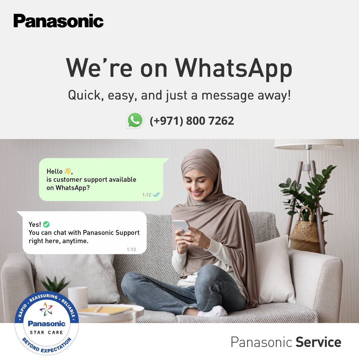 Panasonic MEA tweet media