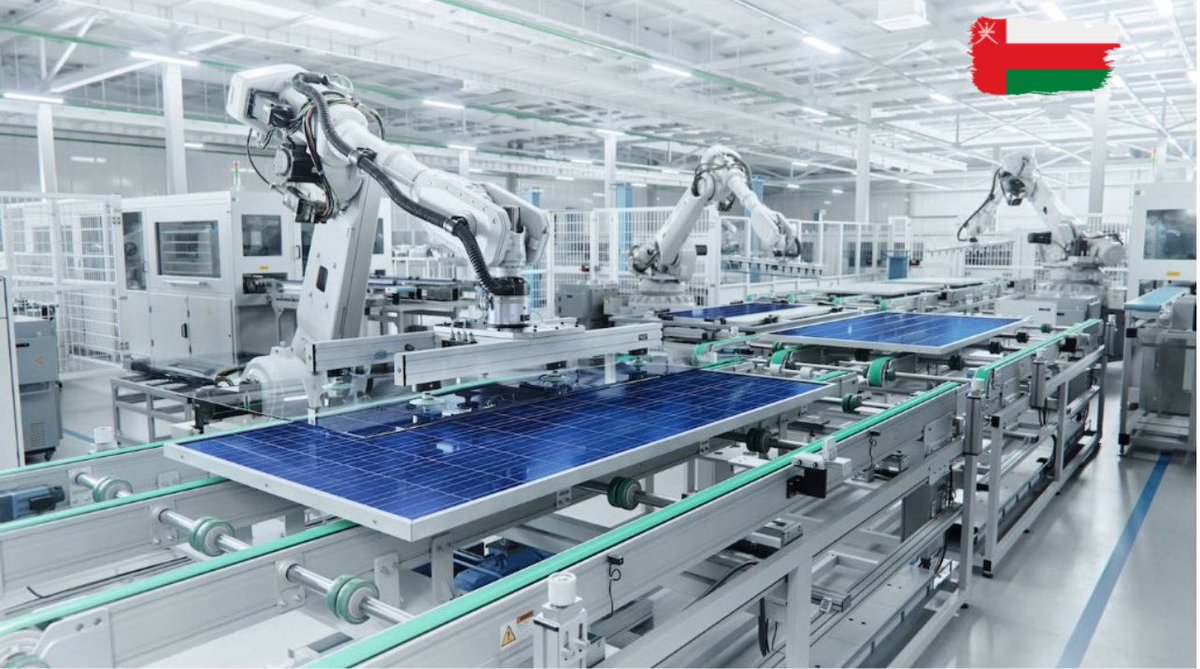 🔴  رسميًا

اكتمال تمويل أكبر مشروع لإنتاج البولي سيليكون في الشرق الأوسط بالمنطقة الحرة بصحار.

• قيمة الاستثمار : 1.6 مليار دولار

• الطاقة الإنتاجية: 100 ألف طن سنوياً 

• تشغيل المصنع : هذا العام