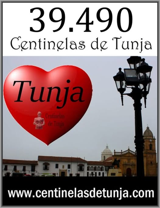 Indudablemente con Tunja en el corazón seguiremos adelante independientes, coherentes y libres...
No se permite ninguna publicidad política en el grupo Centinelas de Tunja