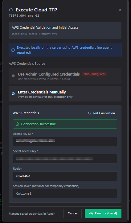 Spent the weekend working on Cyllex:

→ Interactive onboarding tour 
→ AWS TTPs (57% MITRE coverage) 
→ Linux TTPs (22% MITRE coverage) 
→ Windows TTPs: ADCS &amp; ShadowCreds
→ LDAP Enum TTPs with multiple maturity levels 
→ Reporting improvements 
→ Improved agent deployment