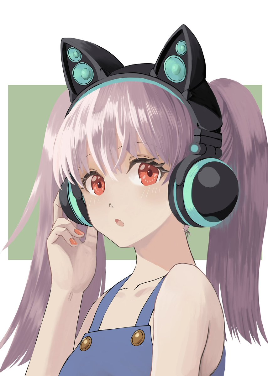昔描いたネコミミヘッドホンのイラストです。厚塗り上手くなりたい。
#一次創作