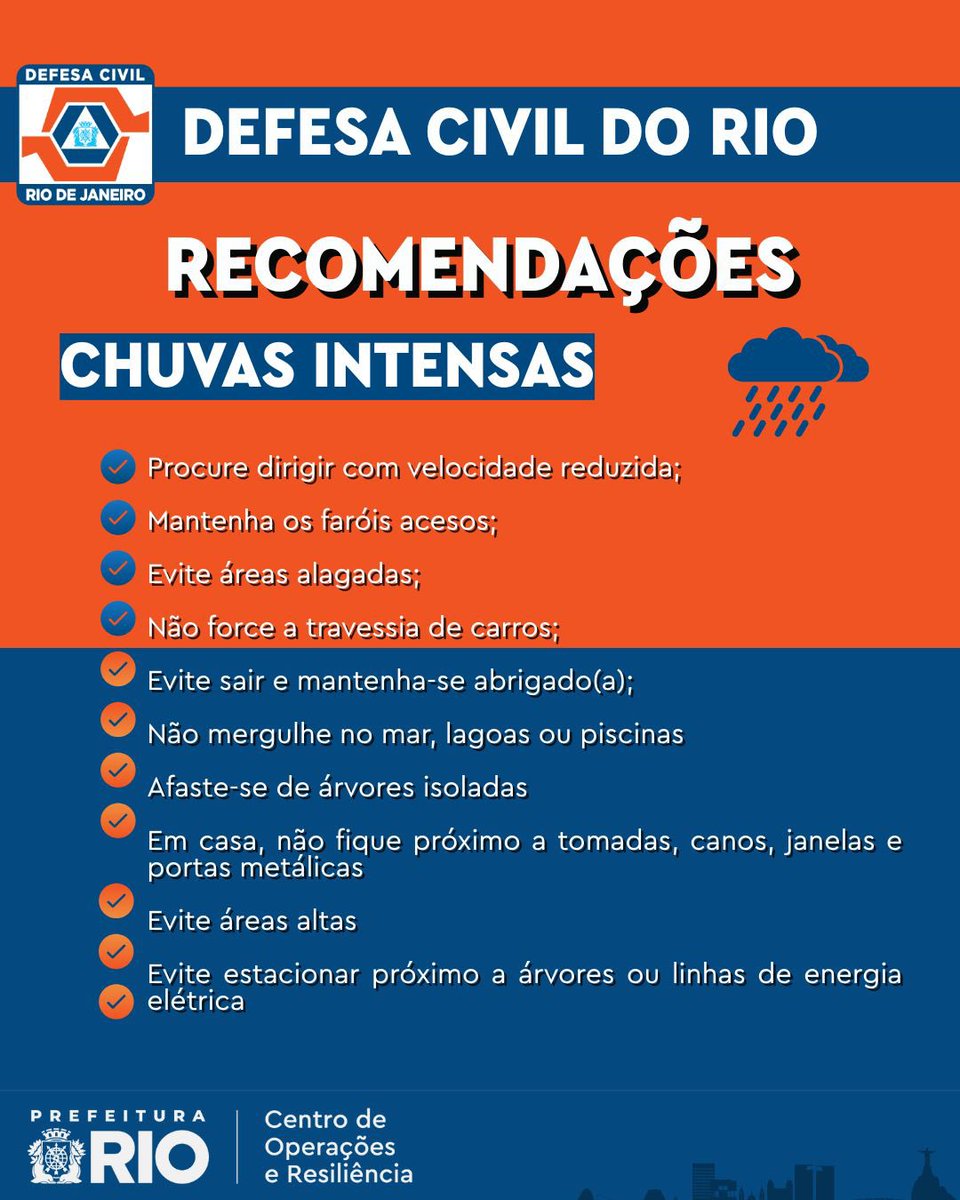 Defesa Civil do Rio de Janeiro tweet media