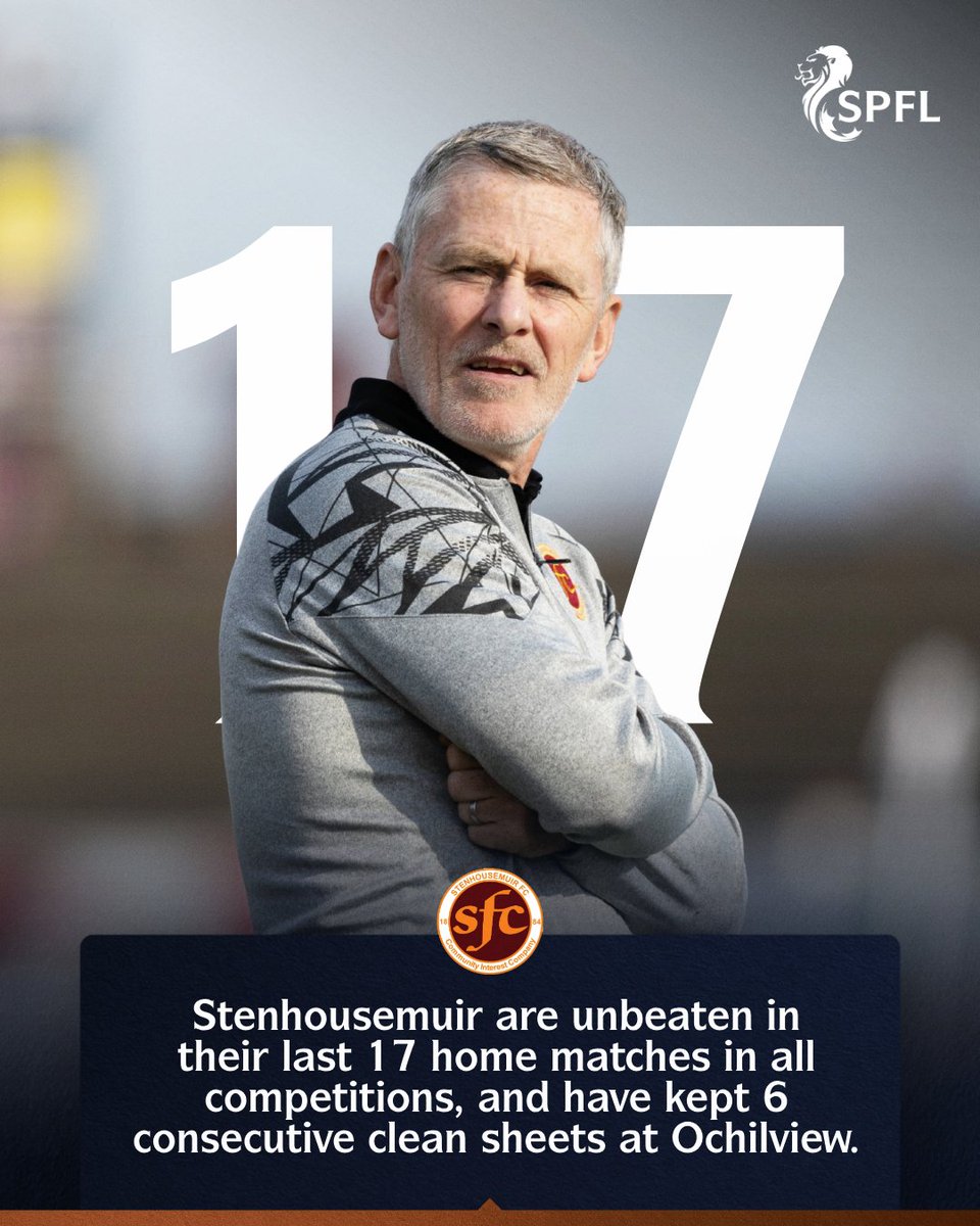 Fortress Ochilview 🏰

⏭️ <a href="/StenhousemuirFC/">Stenhousemuir FC</a> face local rivals Falkirk in the next round of the <a href="/ScottishCup/">Scottish Gas Scottish Cup</a> 🏆