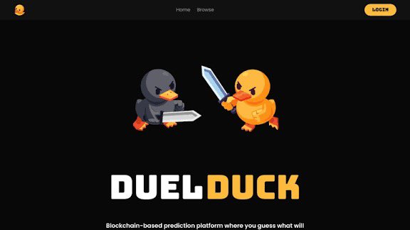 tell_will60381's tweet photo. Most games waste your time.

@duel_duck  pays attention to strategy &amp; consistency.

Play smart, climb faster and earn more. https://t.co/JcphmRgUie