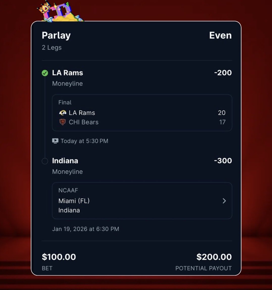 CalmDevPicks's tweet image. Never felt more confident in a bet in my life