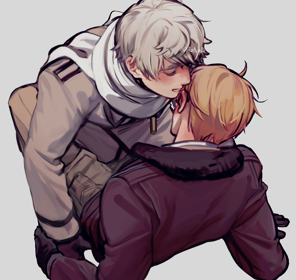 XD_AzNaD's tweet image. ろべろ　再掲　いつか清書したいなと思いつつまだしてないけど気に入っている2✌️