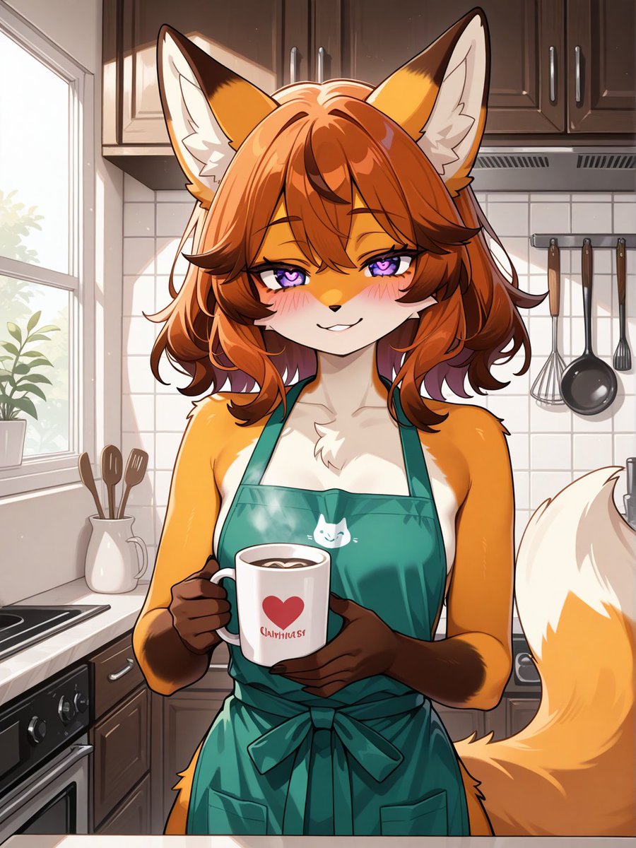 Good morning darling! I hope you slept well and had good dreams! I'm running late to work but I hope you have a good day!! ♥️♥️

Wholesome SFW AI Illustration

#furry #furrygirls #furryart #ai #kemono #AIart #aifurry #aifurryartwork #furryai