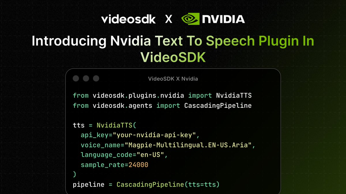 VideoSDK (@video_sdk) / Posts / X