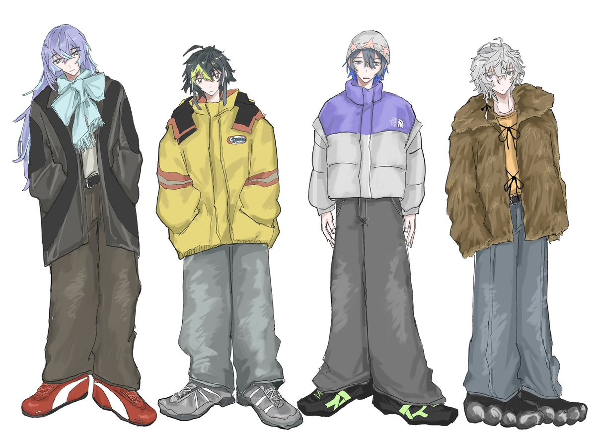 #Dytica
冬服捏造