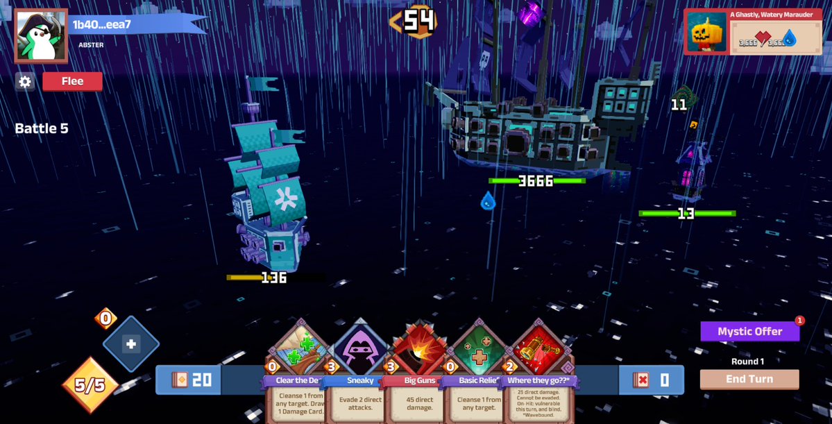 ro3zer's tweet image. Currently competing in @PirateNation with a $16,700 main prize pool

There is also a bonus prize randomly given to 50 participants who have used more than 20 credits.

My best run so far is 282,975 points and rank 7. I’m pretty sure I’ll get pushed down as the competition heats…