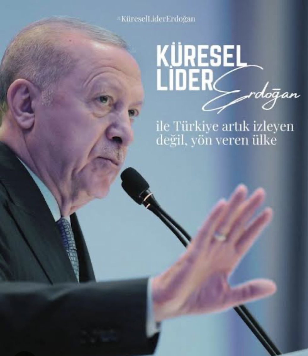 SAYIN CUMHURBAŞKANIMIZ RECEP TAYYİP ERDOĞAN DÜNYA’YA YÖN VEREN KÜRESEL LİDERDİR.

Cumhurbaşkanımız Sayın Recep Tayyip Erdoğan, daha 2015 yılında tüm dünyaya açık ve net bir mesaj vermiştir:
“Bedeli ne olursa olsun, Suriye’nin kuzeyinde, Türkiye’nin güneyinde bir terör devleti