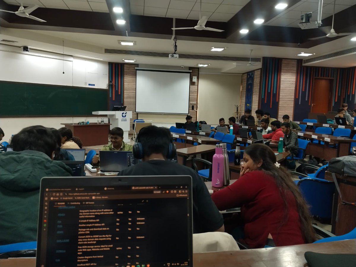 PranavG_23_'s tweet photo. Just wrapped up an incredible weekend at IIM Indore for Hackwise 2026 🚀
An amazing experience filled with learning, collaboration, and intense teamwork.
Grateful for the exposure and looking forward to more such opportunities ahead ✨
#Hackwise #IEEE #IIMIndore #Hackathon https://t.co/zHjU9Y6XR5
