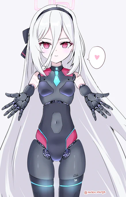 メカボディを手に入れたケイ(…という妄想絵) #ブルアカ