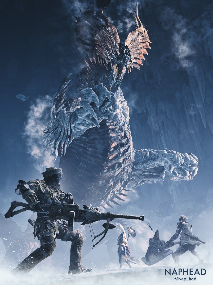 Nep_had's tweet photo. Jin Dahaad | 凍峰竜ジン・ダハド

#MonsterHunterWilds #MHWilds #モンハンワイルズ #モンハン #モンハン写真部 #VPRT https://t.co/14oHC0Fesg