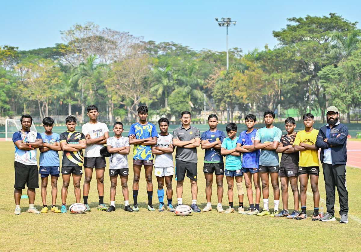 sports_odisha's tweet photo. 𝘍𝘰𝘤𝘶𝘴 𝘕𝘰𝘸 𝘚𝘩𝘪𝘧𝘵𝘴 𝘛𝘰 𝘛𝘩𝘦 𝘉𝘰𝘺𝘴’ 🏉

🏆 10th Sub-Junior Rugby 7s National Championship 2025
🗓️ 20-21 January 2026

#OdishaForSports #RugbyIndia #SubJrNationals2025 #Rugby7s https://t.co/92yDJD2IJM