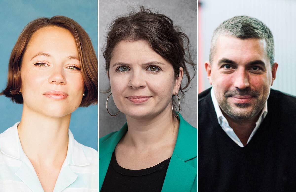 TheStage's tweet photo. .@ChescMood, @EleanorLloyd and @TrisBaker have been revealed as the first three of five mentors for aspiring producers selected as part of a £100,000 bursary scheme from @StageOneNewProd. 

Read more 👉https://t.co/D7qniY1hFh https://t.co/EURdPxmRrJ