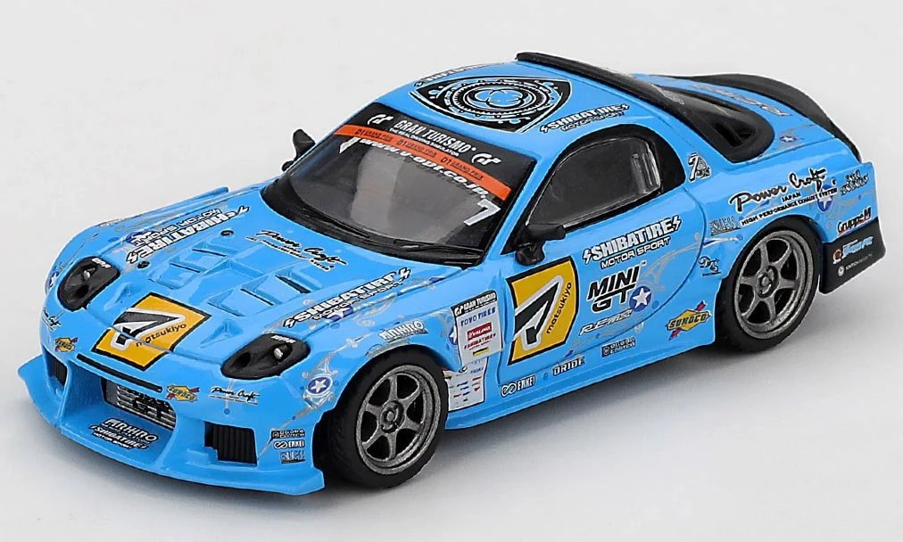 ミニカー予約】TSM MINI GT(ミニGT) 1/64 マツダ RX-7 RE雨宮 2025 D1