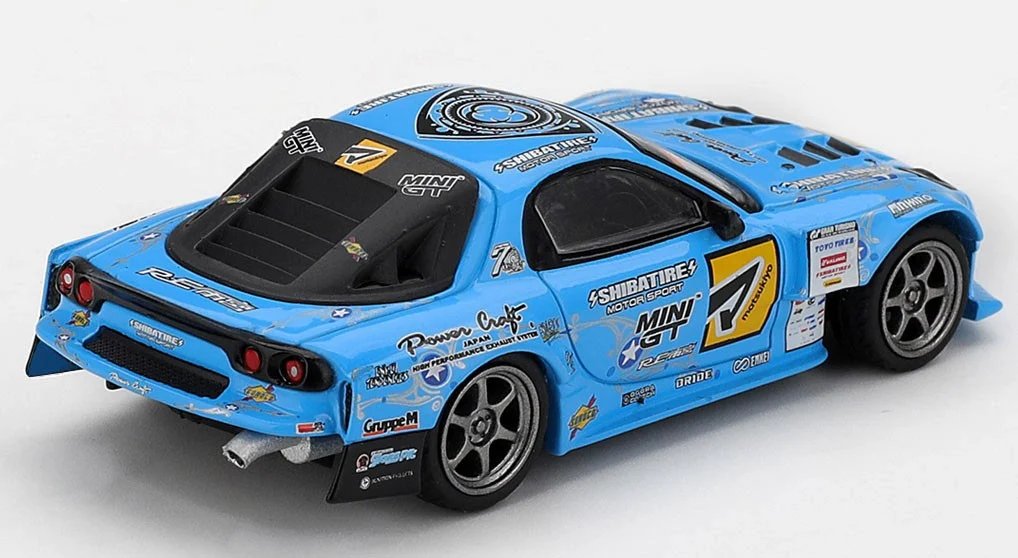 ミニカー予約】TSM MINI GT(ミニGT) 1/64 マツダ RX-7 RE雨宮 2025 D1