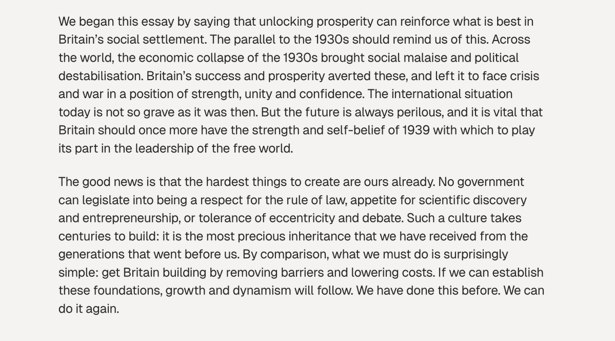 s8mb's tweet image. Britain &amp;amp; Europe's economic &amp;amp; military weakness is at the root of all of this.

We can be 25%+ richer just by catching up on the growth we've missed over the past 20 years. That would give a budget surplus of £140 billion/year. Rearming would be feasible.

ukfoundations.co