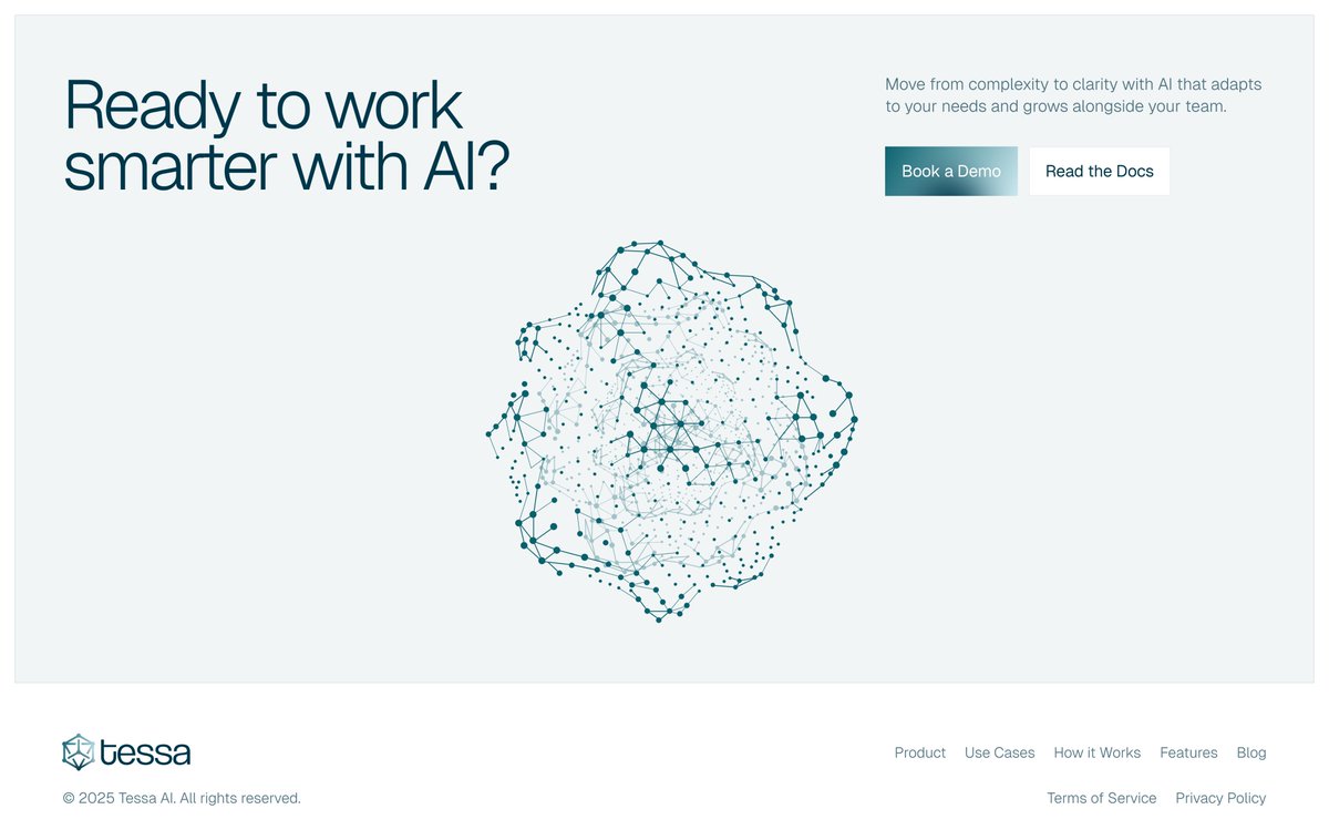 Illustration I did for the footer section.⚛️