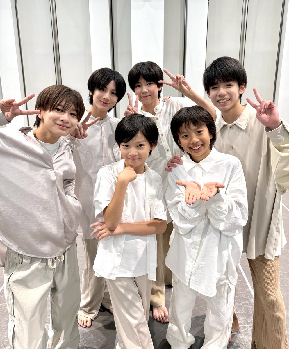 ジュニア　集合写真 🎶Music 】 ジュニアたちのフレッシュなダンス動画を不定期でお届け