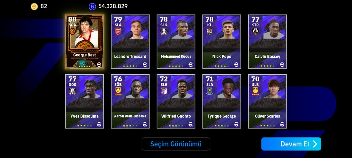 Şuan şoktayım ilk onludan geldi king