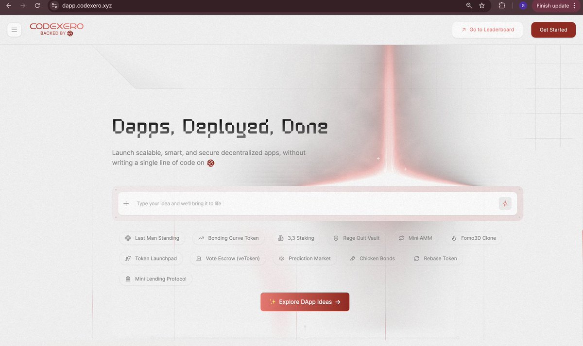 ADEKOLATOSIN's tweet photo. If you want to build a blockchain ecosystem that feels easy, then tools like @CodeXero_xyz are the right one for you

@CodeXero_xyz is quietly making waves &amp; you no longer need to wrestle with solidity from scratch nor go through the stress of forcing yourself into stiff contract https://t.co/gAeEY433wc