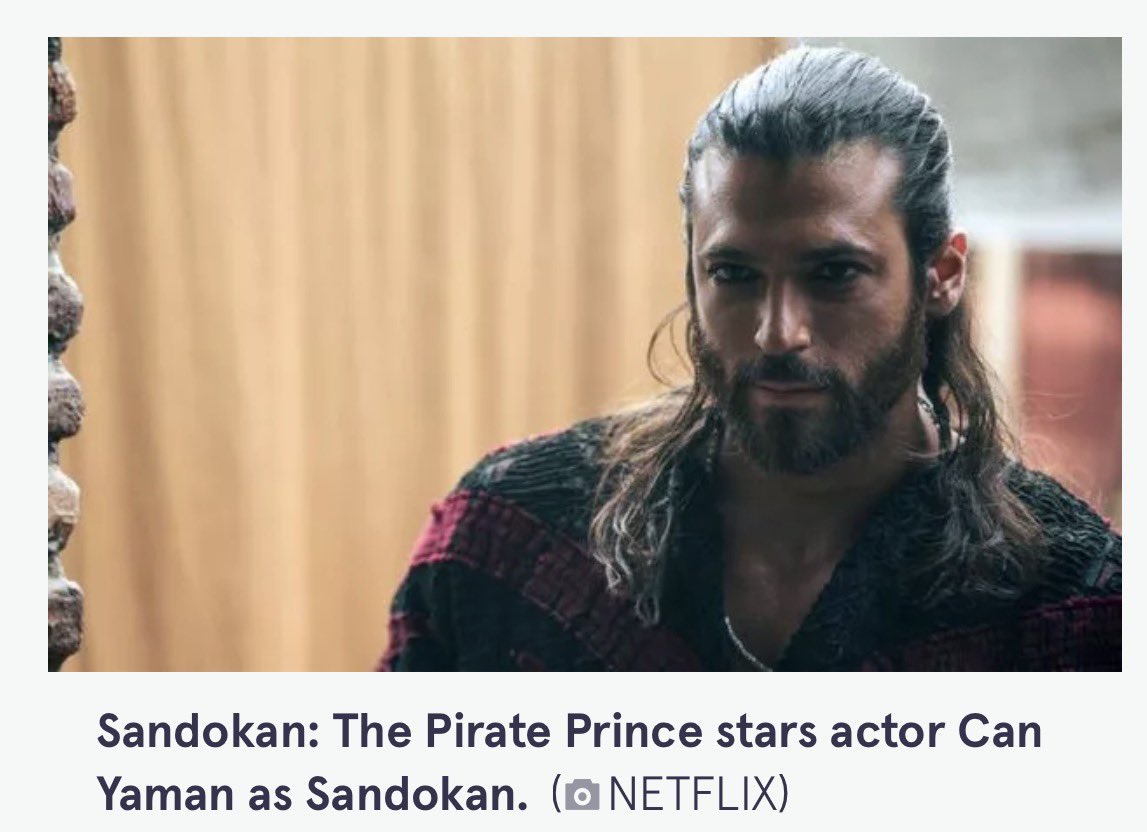 🇬🇧 🗞️ | Daily Mirror newspaper 

Epic period drama based on iconic novel and starring Gossip Girl actor now streaming.
An impossible love story is ready to unfold with a "pirate adventure" awaiting viewers.

Netflix subscribers are in for an unexpected treat as #Sandokan: The