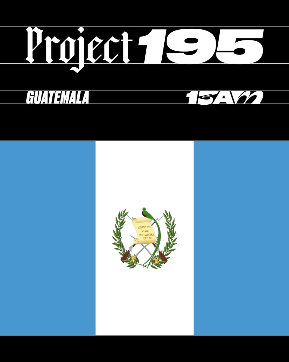 13amStudio's tweet image. Another country on the map 🇬🇹

Guatemala joins Project 195 through the work of Anthony Estrada.

Our first artist representing Guatemala, marking country 126 of 195 in our mission to unite creatives from every single nation on Earth.

Each new country brings us one step closer to…