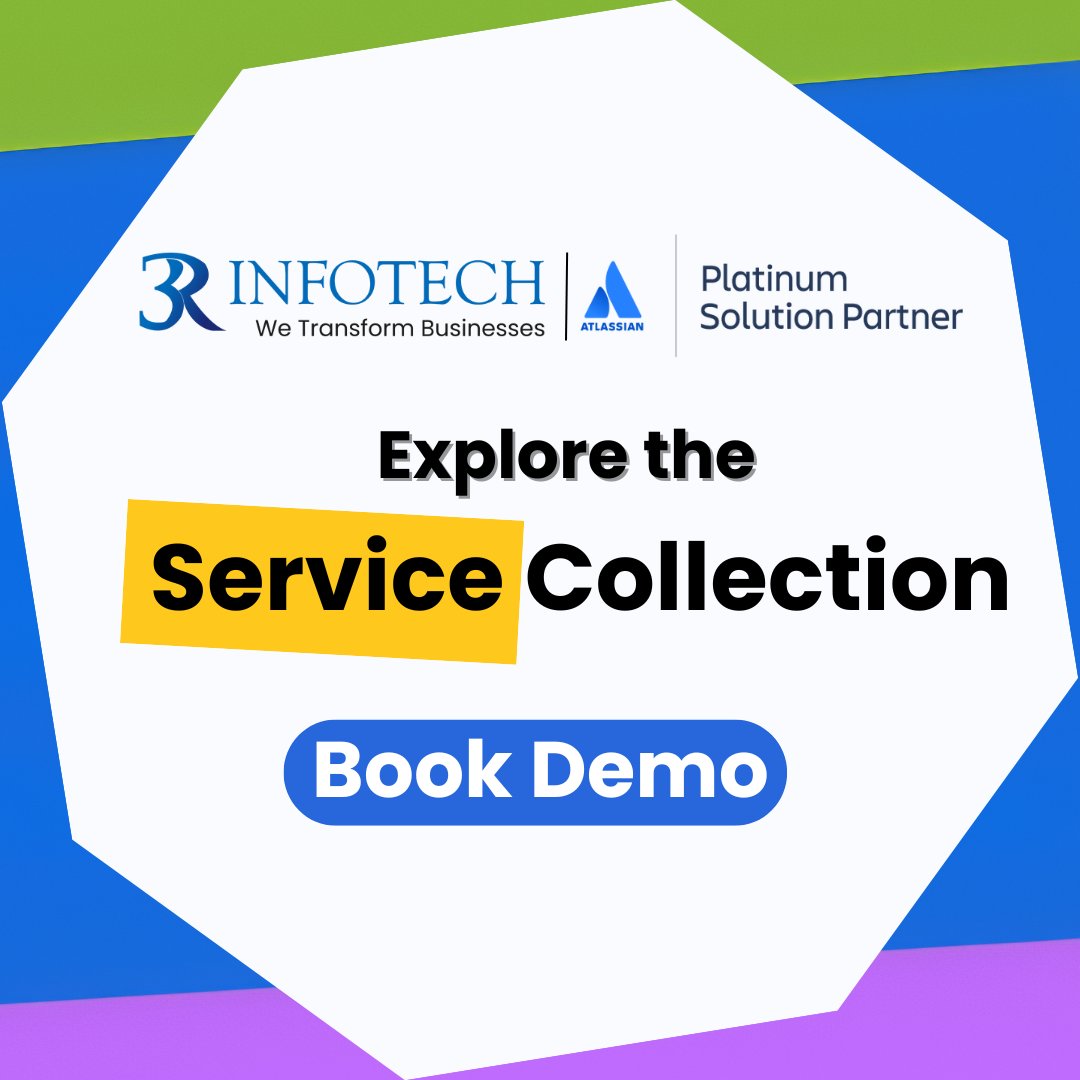3RInfotech's tweet image. Service Collection — One Platform. Endless Possibilities.

#3RInfotech #ServiceCollection #Atlassian #JiraServiceManagement
