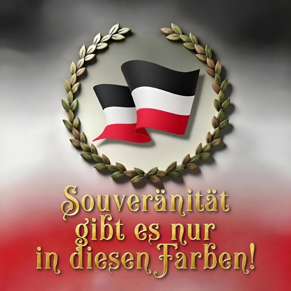 Souveränität gibt es nur in diesen Farben!
🙏👑🙏🖤🤍❤️🙏🌾🌾🌾