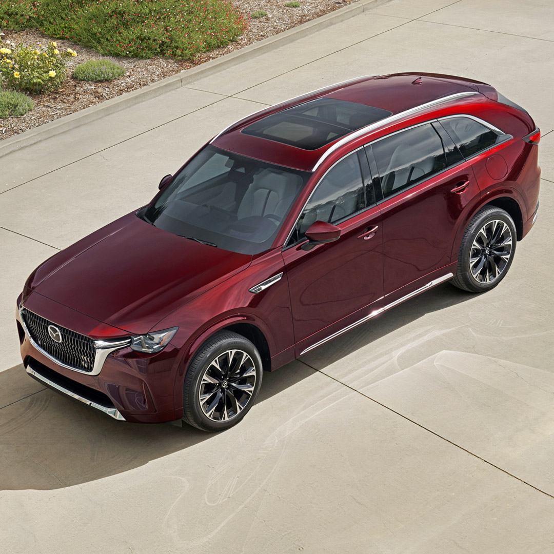 Next up: 2026 Mazda CX-90 Turbo S Premium Sport ... a new trim level (or clarification, or consolidation, mostly just a slightly different name other combos already had) within their complex set of CX-70 (2-row) &amp; CX-90 (3-row) SUVs with 3 powertrains. #mazdausa #mazdacx90