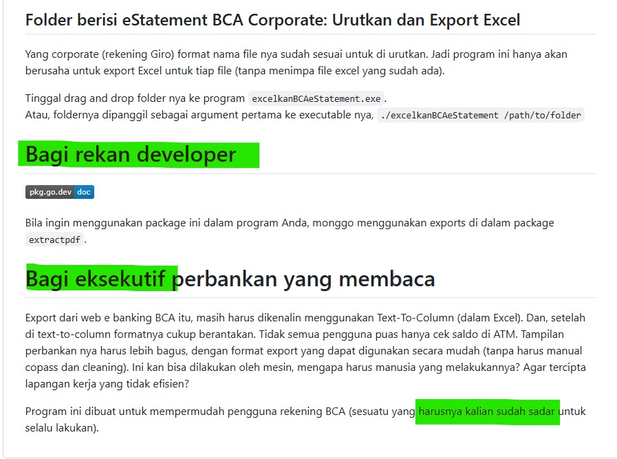 Coverter pdf to excel buat rekening BCA

Ada notes dari pembuatnya  😂
Sc : github.com/benedictjohann…

<a href="/HaloBCA/">Halo BCA</a> <a href="/BankBCA/">Bank BCA</a>