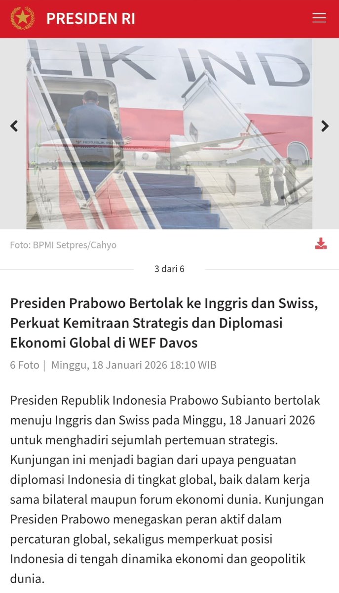 Wawanabiddie's tweet photo. Sepakat banget,ketangguhan diplomasi adalah cermin daya tahan bangsa. Kokoh di luar karena berpijak pada kebersamaan dan cita-cita makmur kolektif di dalam.
Perkuat Strategis Global https://t.co/z2UurKa35z