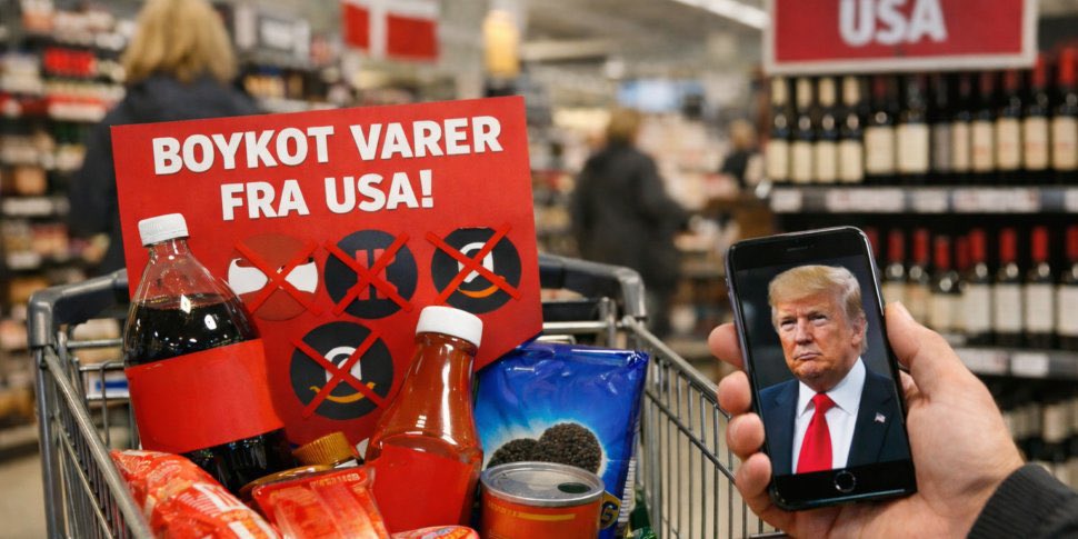⚡️🇩🇰🇺🇸BREAKING:

A grassroots boycott of U.S. products is spreading fast in Denmark after Trump renewed claims over Greenland.

European media say this may go EU-wide.

100,000+ Danes have joined a boycott group, dropping brands like Coca-Cola, Heinz, U.S. wine, and canceling