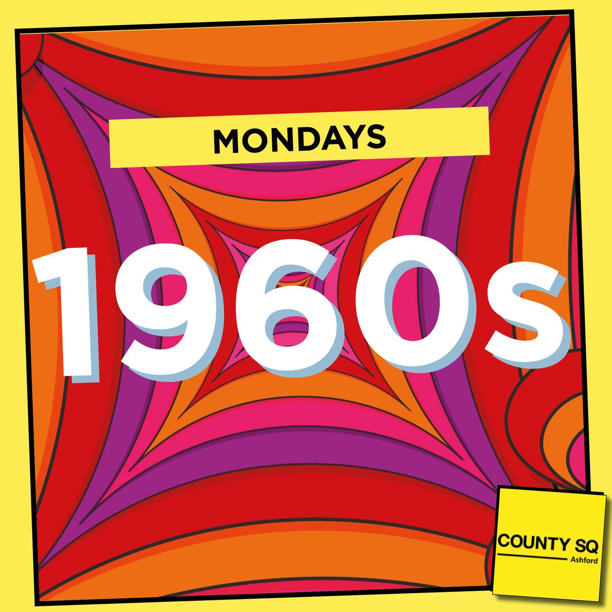 CountySquare's tweet image. 🛍️ Shop The Decades is back at County Square! 🎶

This Monday, we’re travelling back to the 60s! Enjoy classics from The Beatles, Elvis Presley, Jimi Hendrix and more as you shop and soak up the retro vibes. ✨

#CountySquare #ShopTheDecades #AshfordShopping #60sVibes #RetroMusic