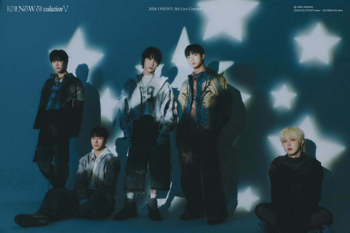 [#원위]

2026 ONEWE 5th Live Concert 
'O! NEW E!volution Ⅴ’

◾️ Concept Photo #1 ◾️

📍 공연 일정
✔ 260207 (토) 18시 (KST) / 
260208 (일) 17시 (KST)

📍 멜론 티켓 예매 페이지
🔗 국내 - ticket.melon.com/performance/in…
🔗 글로벌 - tkglobal.melon.com/performance/in…

📍 티켓링크 예매 페이지
🔗 국내