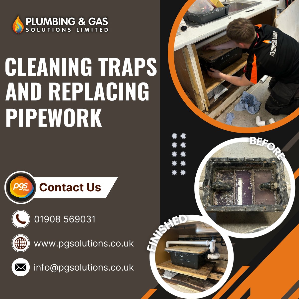 Our engineers completed maintenance for an education-sector client, cleaning traps and replacing pipework to improve efficiency. 🤝

We worked quickly to minimise disruption and deliver a long-term solution. 🛠️

Need reliable maintenance? Contact us today.📲

01908 569031📞