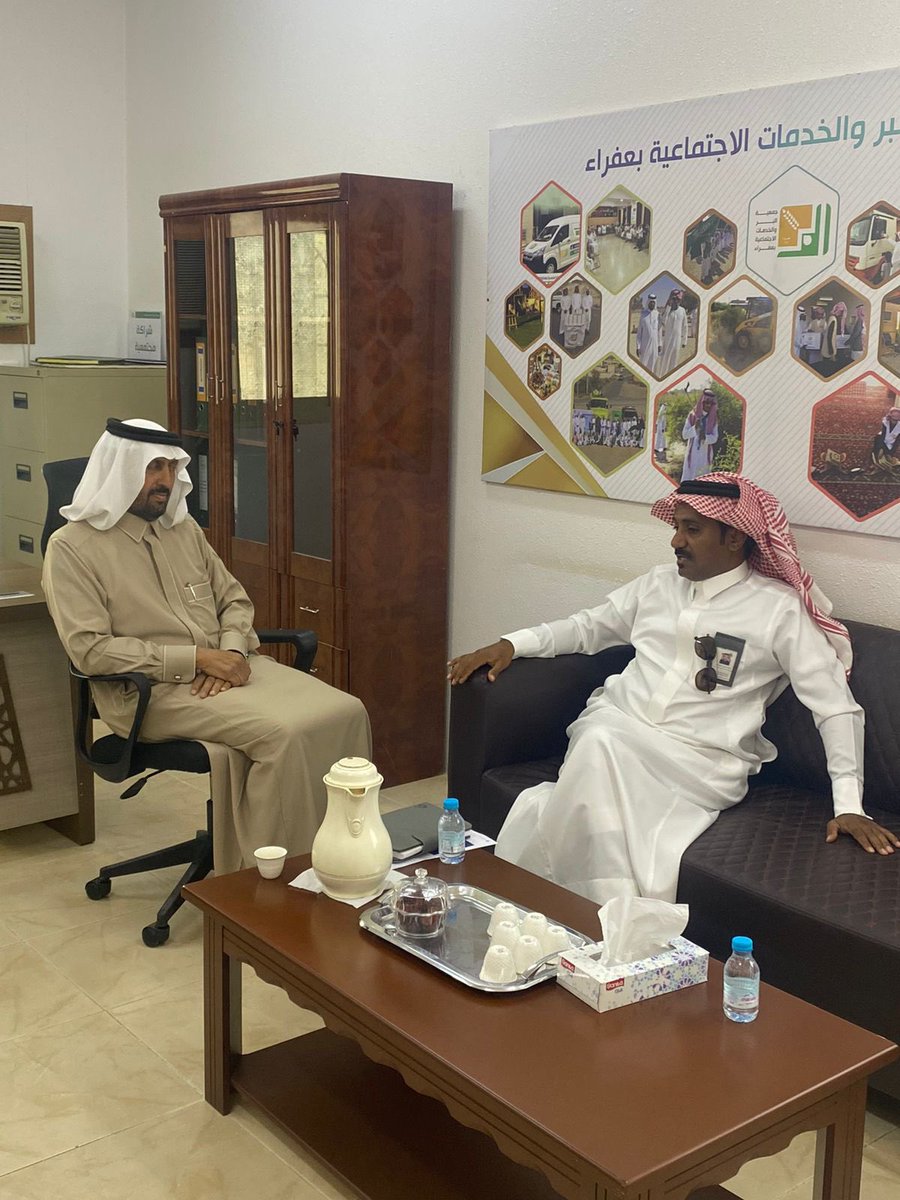 تشرفت الجمعية اليوم الاثنين 
الموافق 19/ 1 /2026 
بزيارة الاستاذ/ محمد علي الشهراني
 مسؤول بنك التنمية الاجتماعية بمحافظة بيشة لمتابعة أعمال الجمعية ومتابعة سير العمل على المنصة الوطنية للأسر المنتجة…