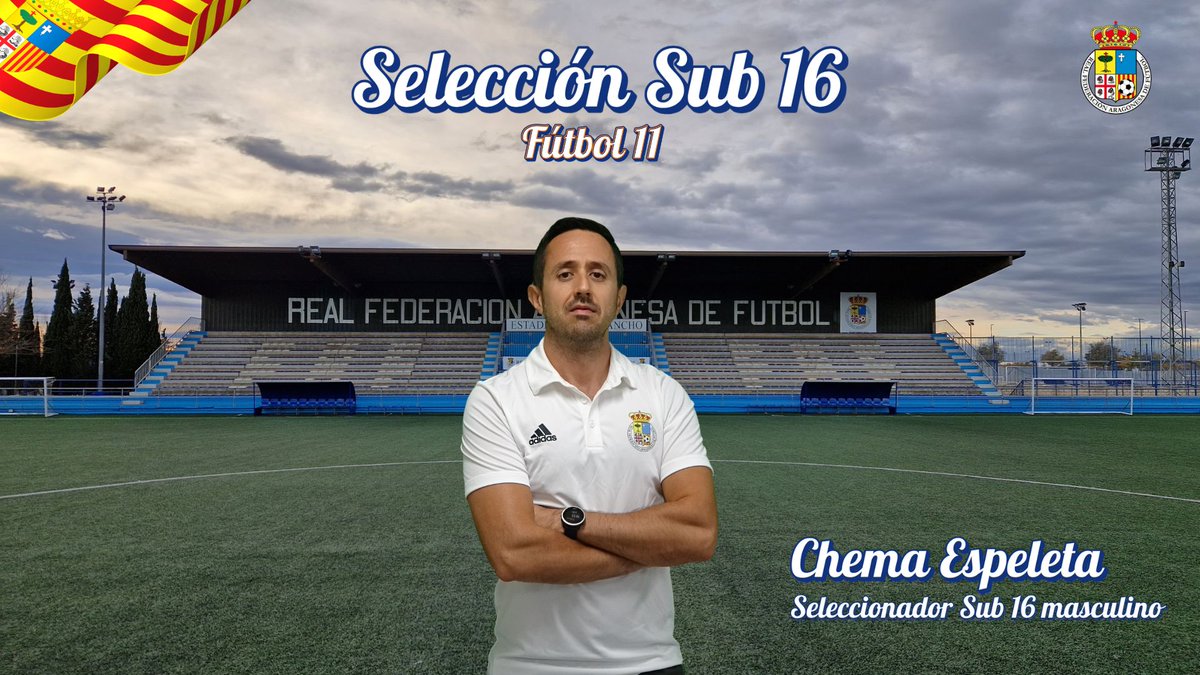 futbolaragon's tweet photo. #RFAF 𝗙𝗨́𝗧𝗕𝗢𝗟 I SELECCIÓN SUB 16

📢 El combinado aragonés Sub16 Masculino continúa con su preparación de cara a la segunda fase del Nacional, con un nuevo entrenamiento programado para este miércoles

👀Jugadores convocados 👇
https://t.co/RqAr9ICsp9 https://t.co/zLuLuW2ItD