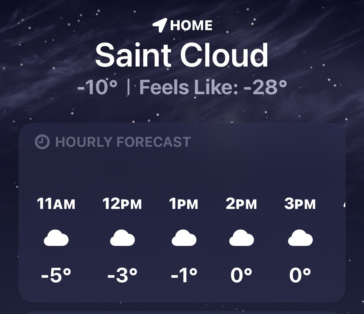 PLEASE be careful with the cold conditions!

Campers report in Halenbeck Hall door #1 at 11:00.  

Door #1 is right under the big red &amp; black Husky logo.

This is the only entrance that will be open &amp; pick up door

If parking you need to either park in the pay lot or the street.